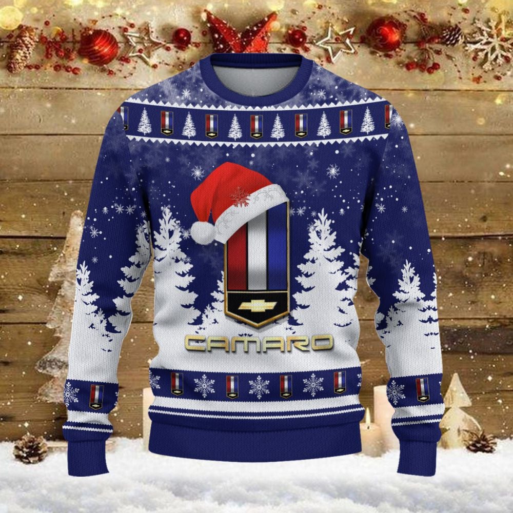 Pull de Noël moche Chevrolet Camaro – Ugly Christmas Sweater – Image 2