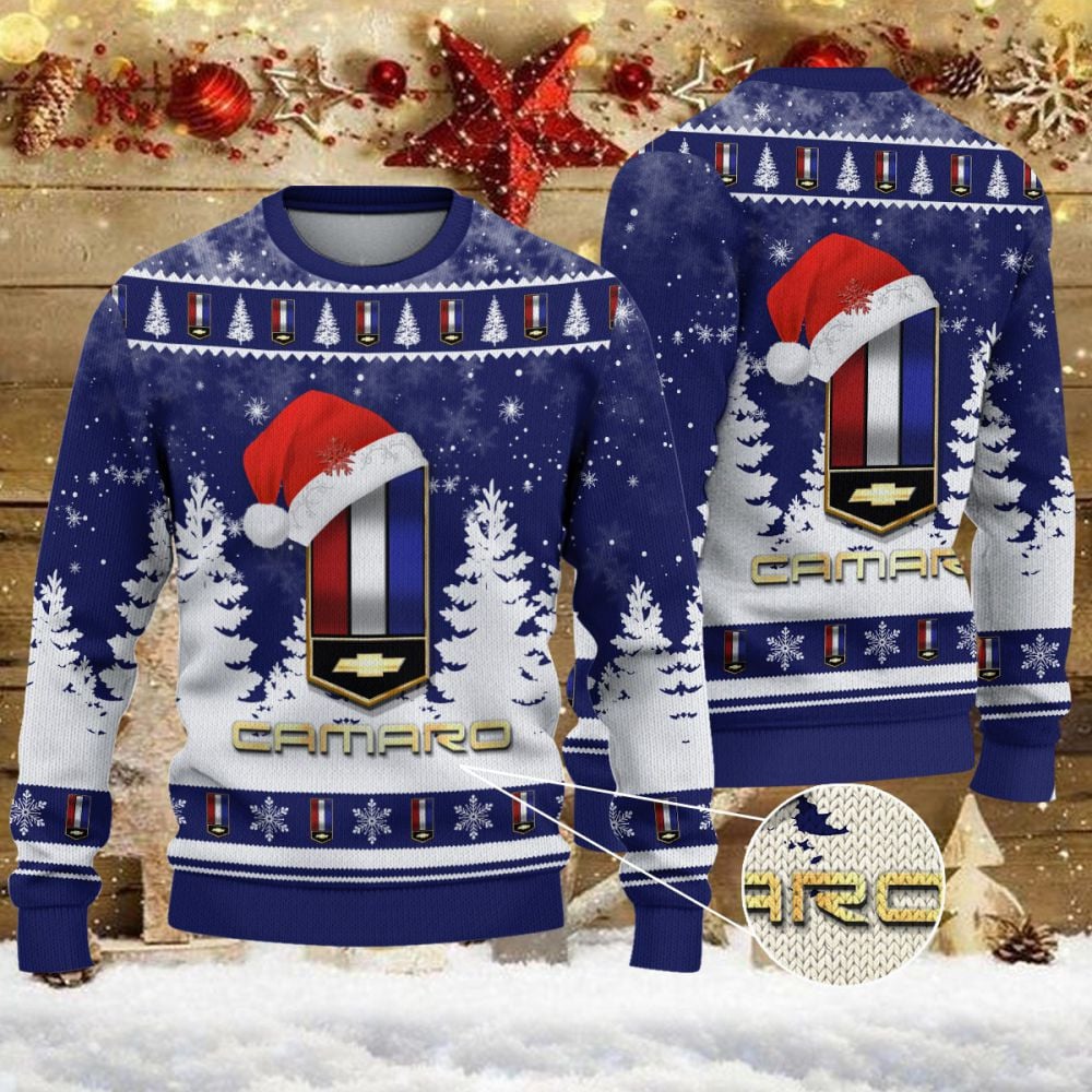 Pull de Noël moche Chevrolet Camaro – Ugly Christmas Sweater
