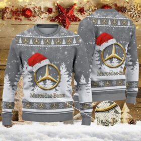 Pull de Noël moche Mercedes-Benz – Ugly Christmas Sweater