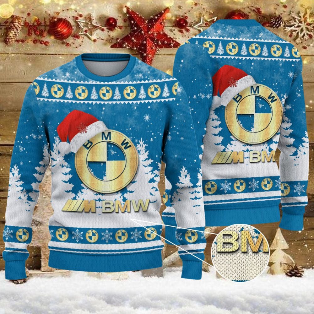 Pull de Noël moche BMW M Car – Ugly Christmas Sweater