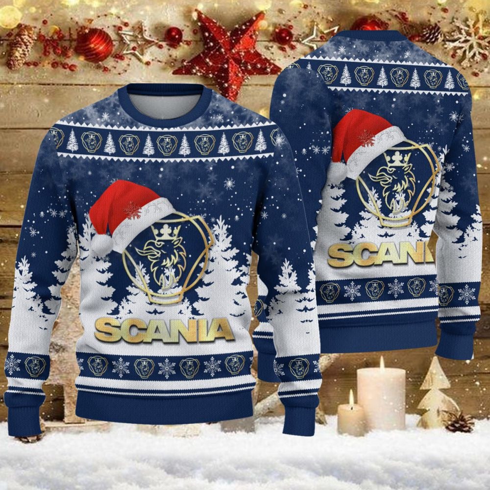 Pull de Noël moche Scania – Ugly Christmas Sweater