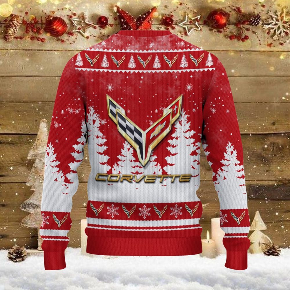Pull de Noël moche Chevrolet Corvette – Ugly Christmas Sweater – Image 3