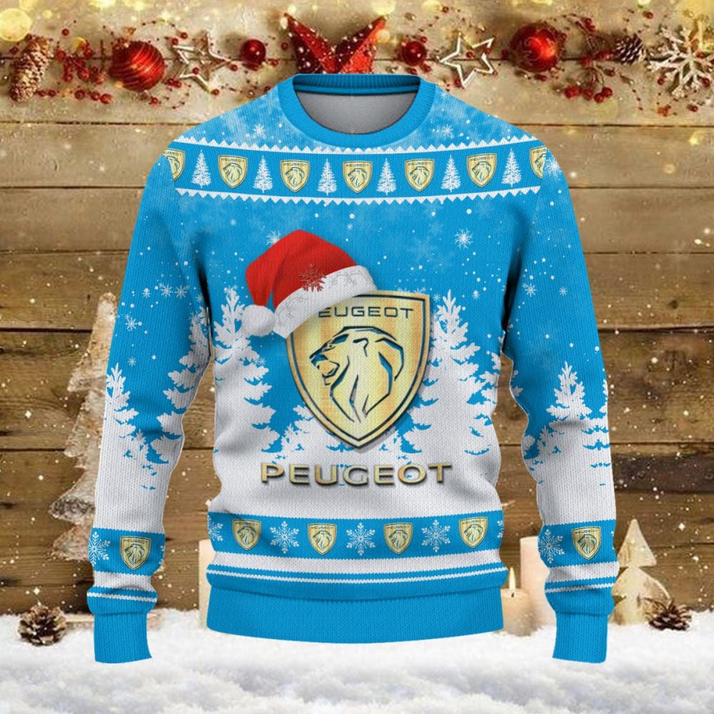 Pull de Noël moche Peugeot – Ugly Christmas Sweater – Image 2