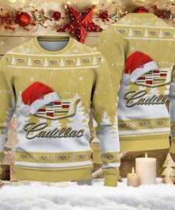 Pull de Noël moche Cadillac – Ugly Christmas Sweater