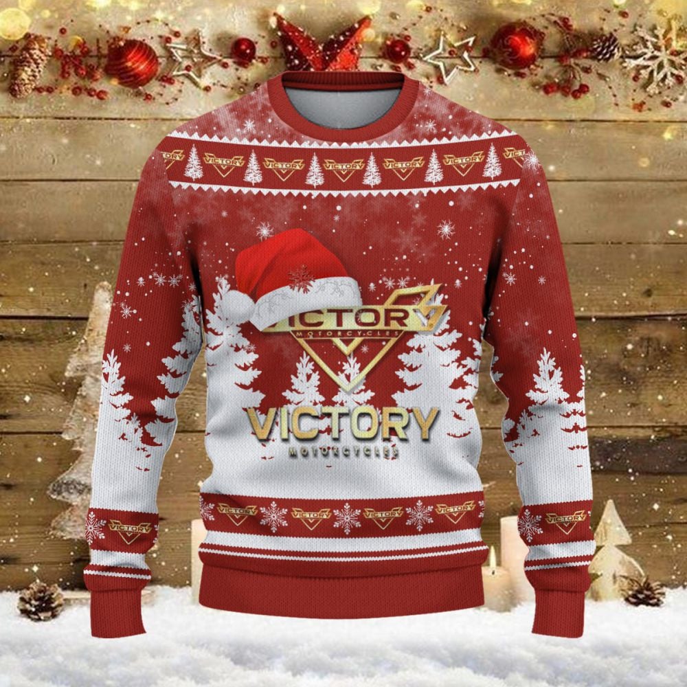 Pull de Noël moche Victory Motorcycles - Ugly Christmas Sweater – Image 2