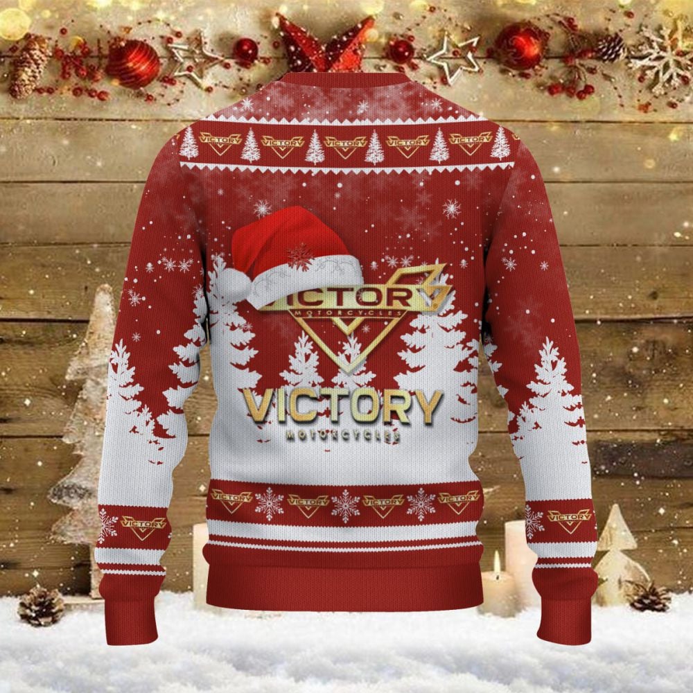 Pull de Noël moche Victory Motorcycles - Ugly Christmas Sweater – Image 3