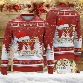 Pull de Noël moche Victory Motorcycles – Ugly Christmas Sweater