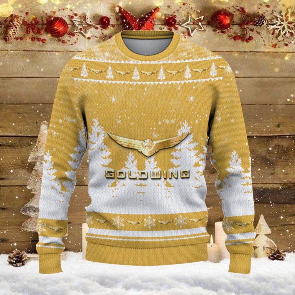 Pull de Noël moche Honda Gold Wing – Ugly Christmas Sweater – Image 2