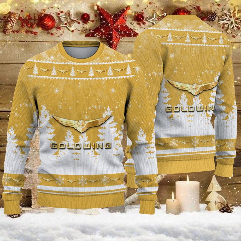 Pull de Noël moche Honda Gold Wing – Ugly Christmas Sweater