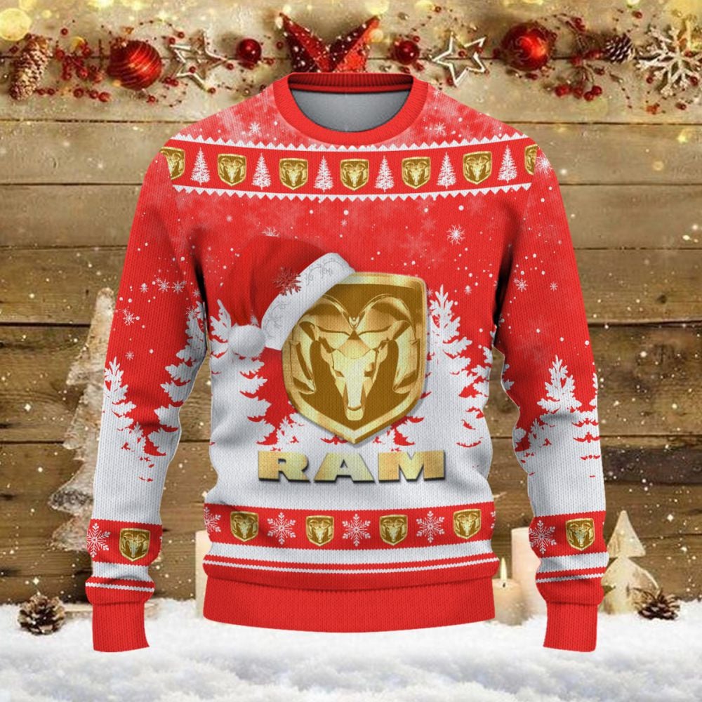 Pull de Noël moche Ram Truck - Ugly Christmas Sweater – Image 2