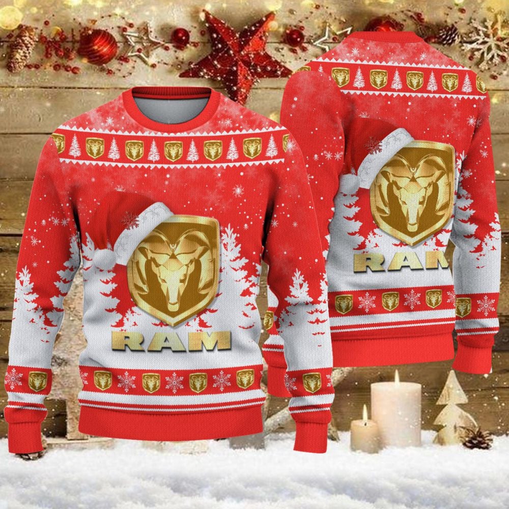 Pull de Noël moche Ram Truck - Ugly Christmas Sweater