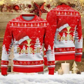 Pull de Noël moche Red Bull – Ugly Christmas Sweater