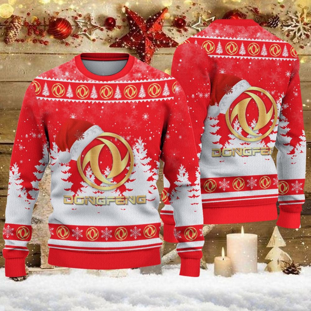 Pull de Noël moche Dongfeng - Ugly Christmas Sweater