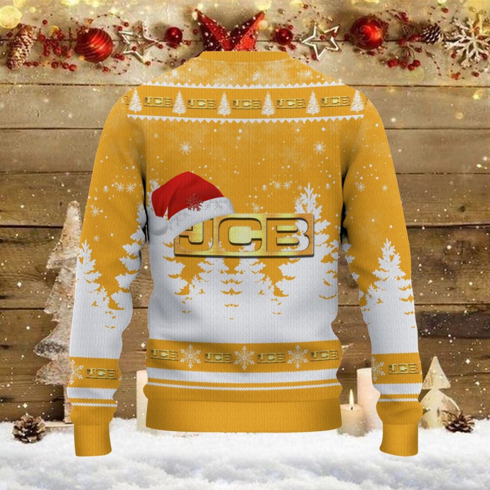 Pull de Noël moche JCB Agricultural Tractors - Ugly Christmas Sweater – Image 3