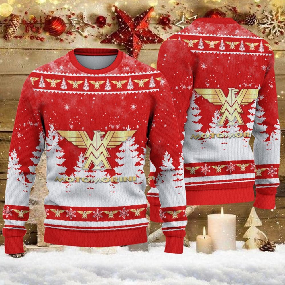 Pull de Noël moche Moto Morini - Ugly Christmas Sweater