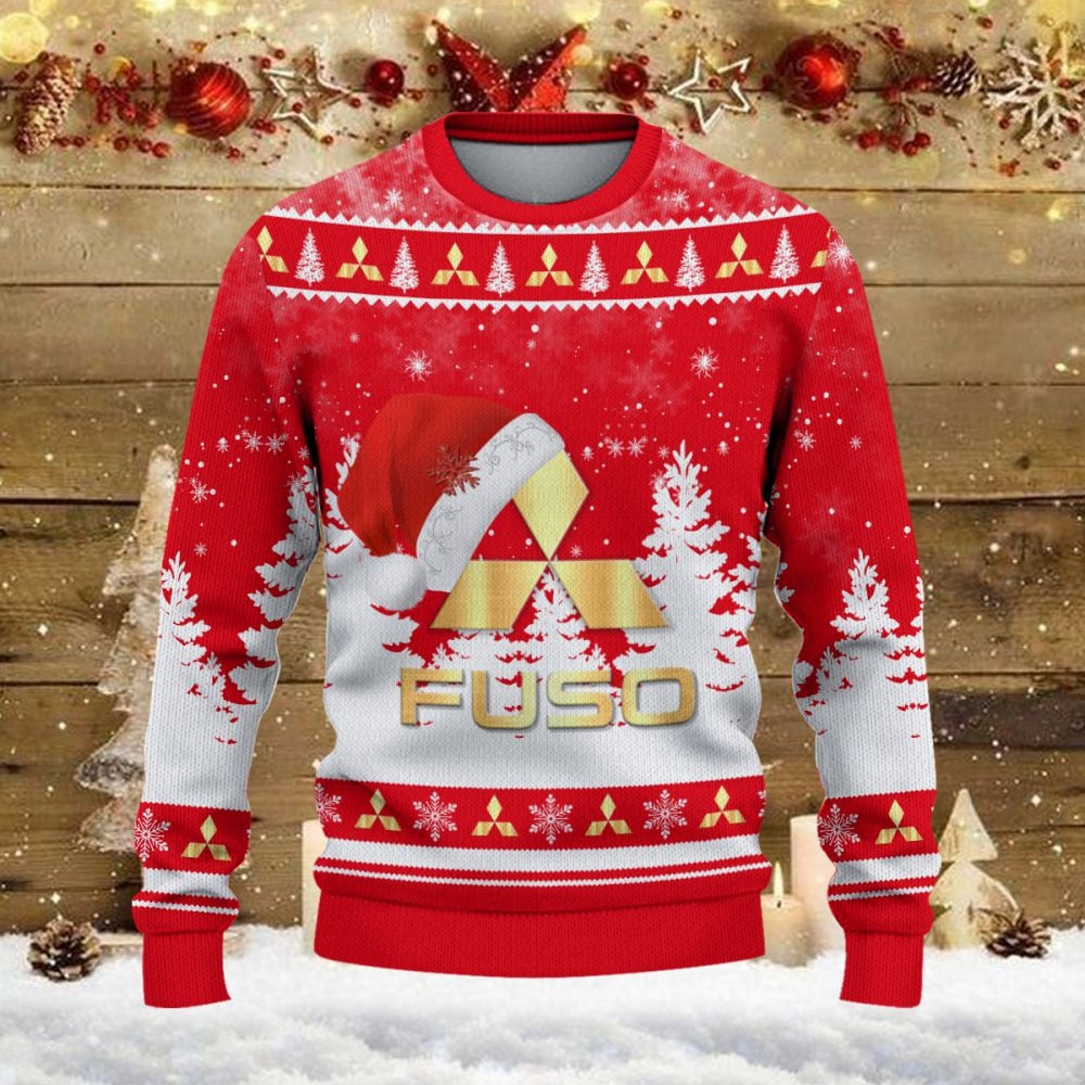 Pull de Noël moche Mitsubishi Fuso – Ugly Christmas Sweater – Image 2