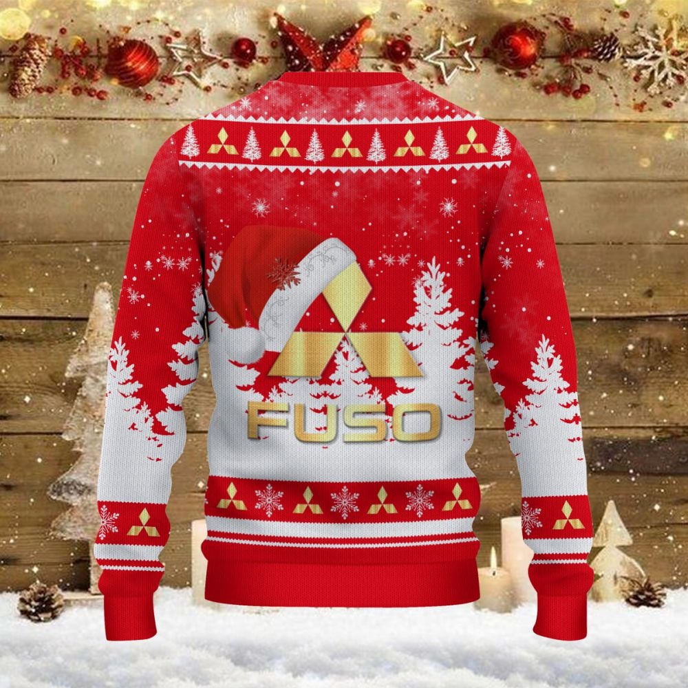 Pull de Noël moche Mitsubishi Fuso – Ugly Christmas Sweater – Image 3