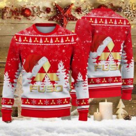 Pull de Noël moche Mitsubishi Fuso – Ugly Christmas Sweater