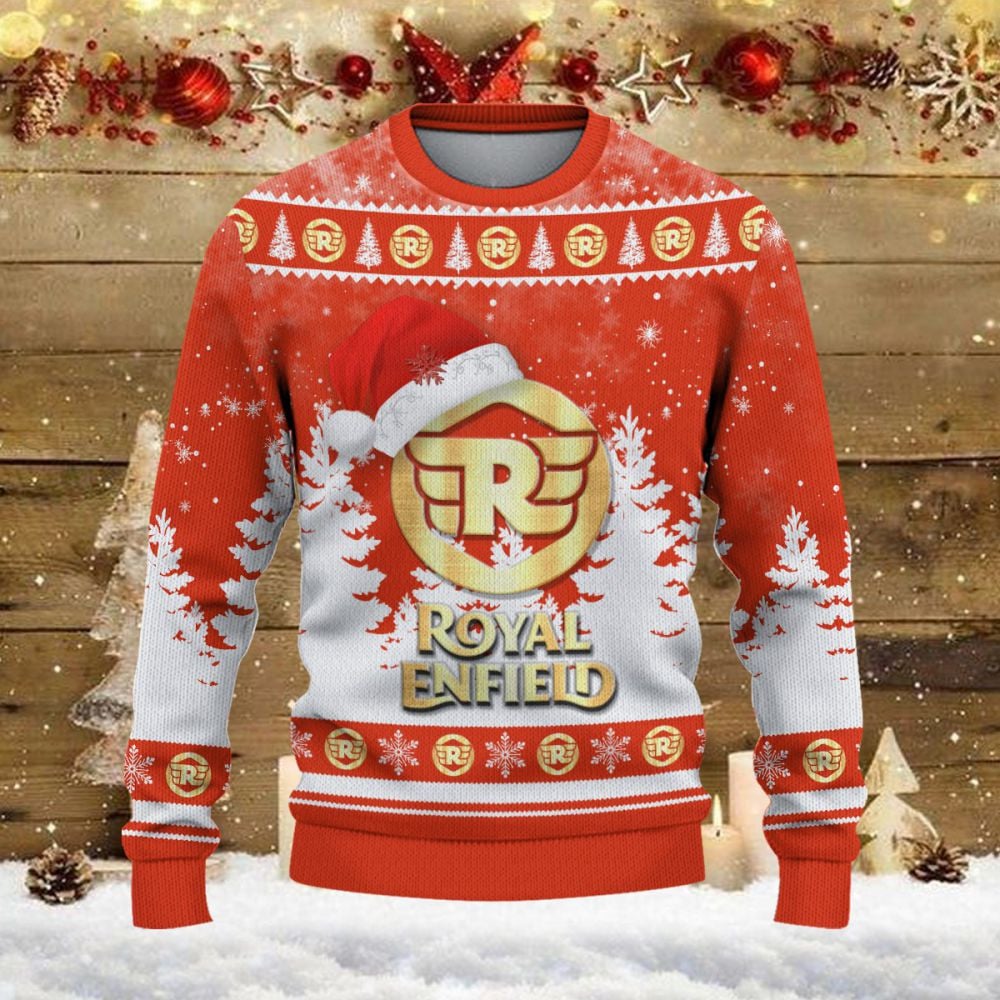 Pull de Noël moche Royal Enfield - Ugly Christmas Sweater – Image 2