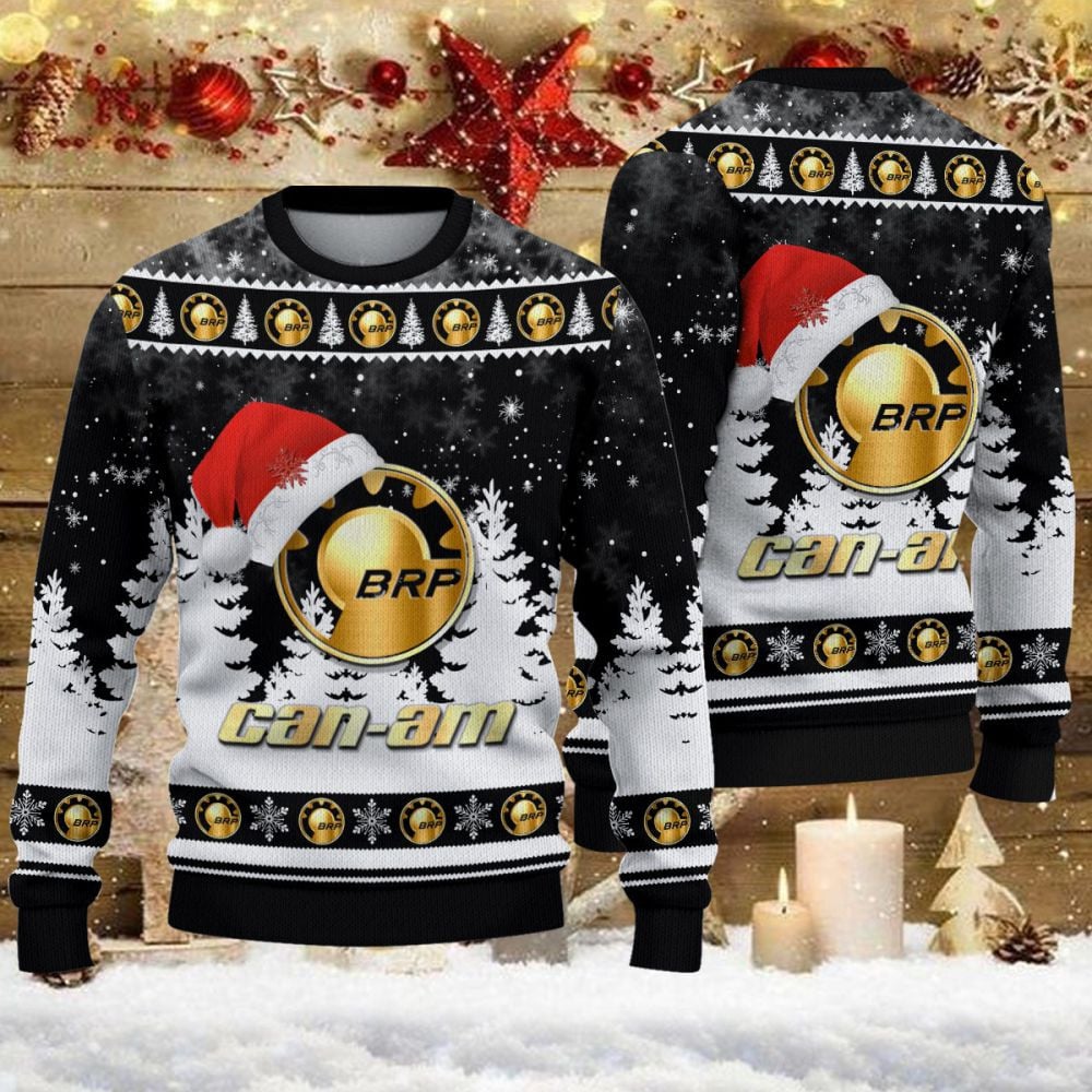 Pull de Noël moche BRP Can-am - Ugly Christmas Sweater