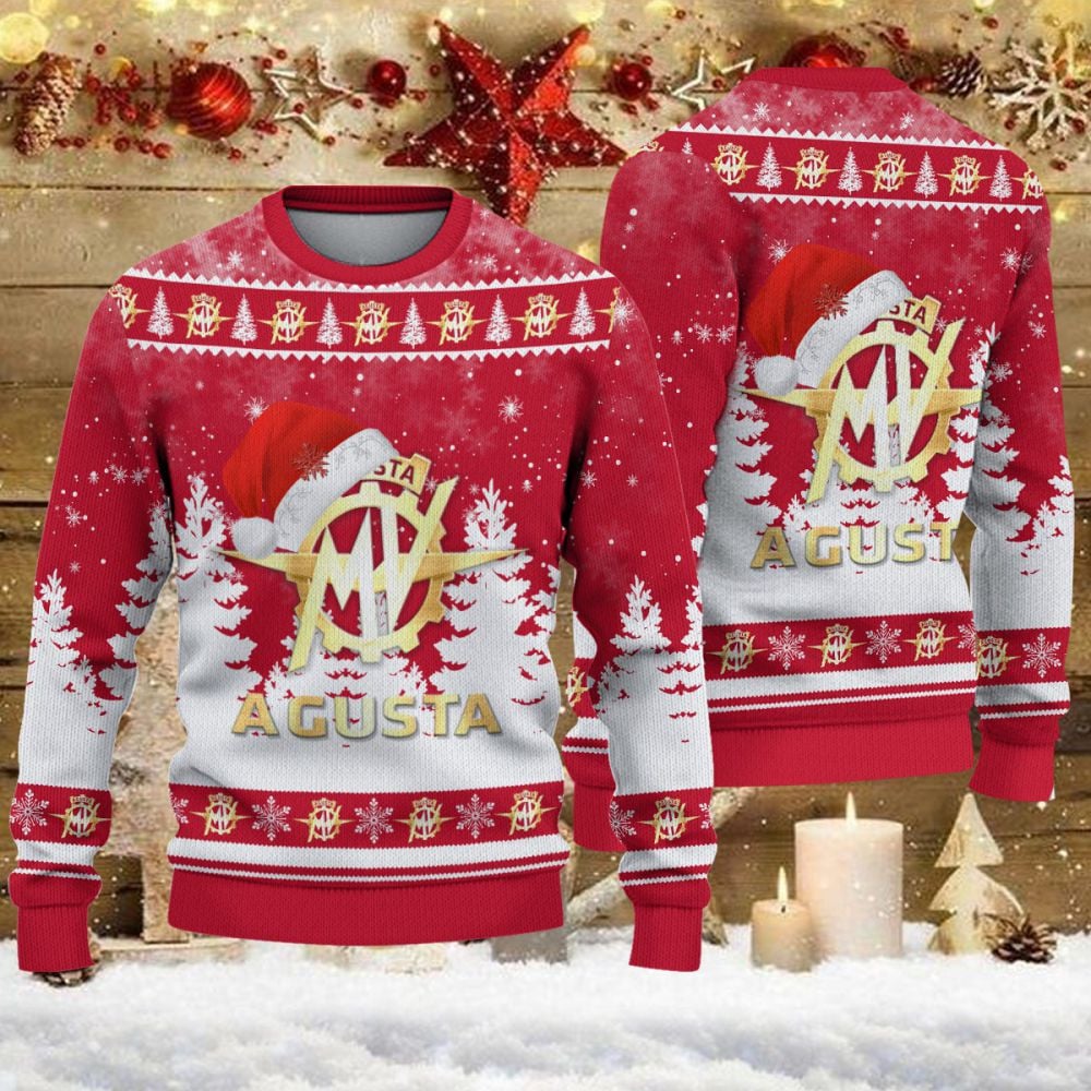 Pull de Noël moche MV Agusta - Ugly Christmas Sweater