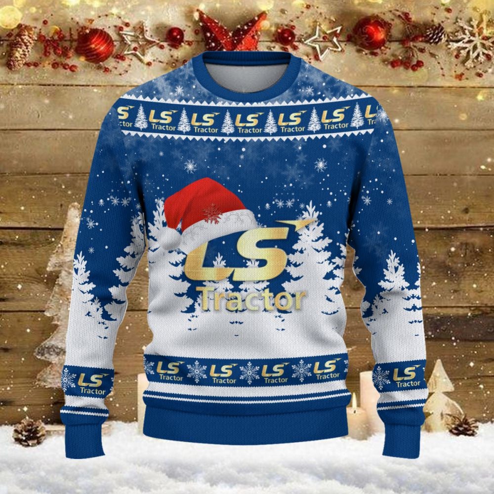 Pull de Noël moche LS Tractor - Ugly Christmas Sweater – Image 2