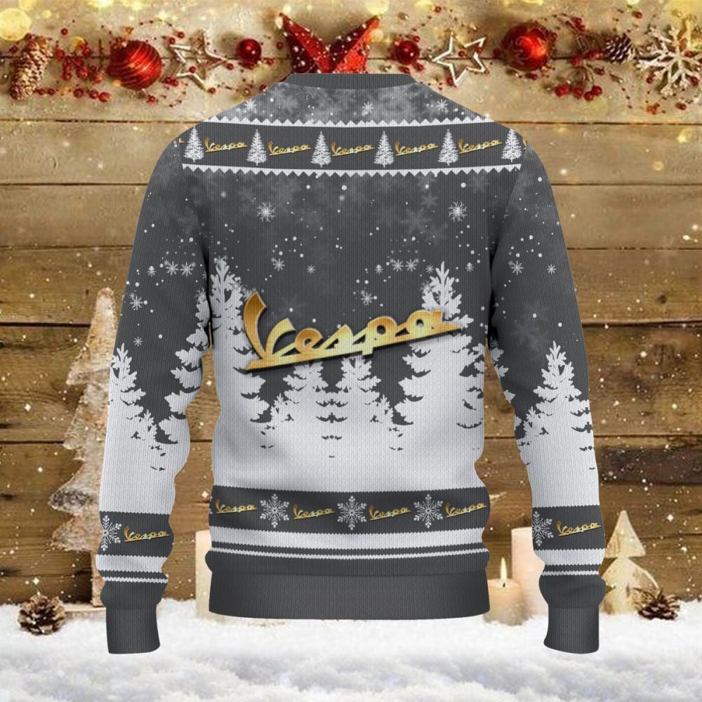 Pull de Noël moche Vespa - Ugly Christmas Sweater – Image 3