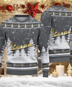 Pull de Noël moche Vespa - Ugly Christmas Sweater