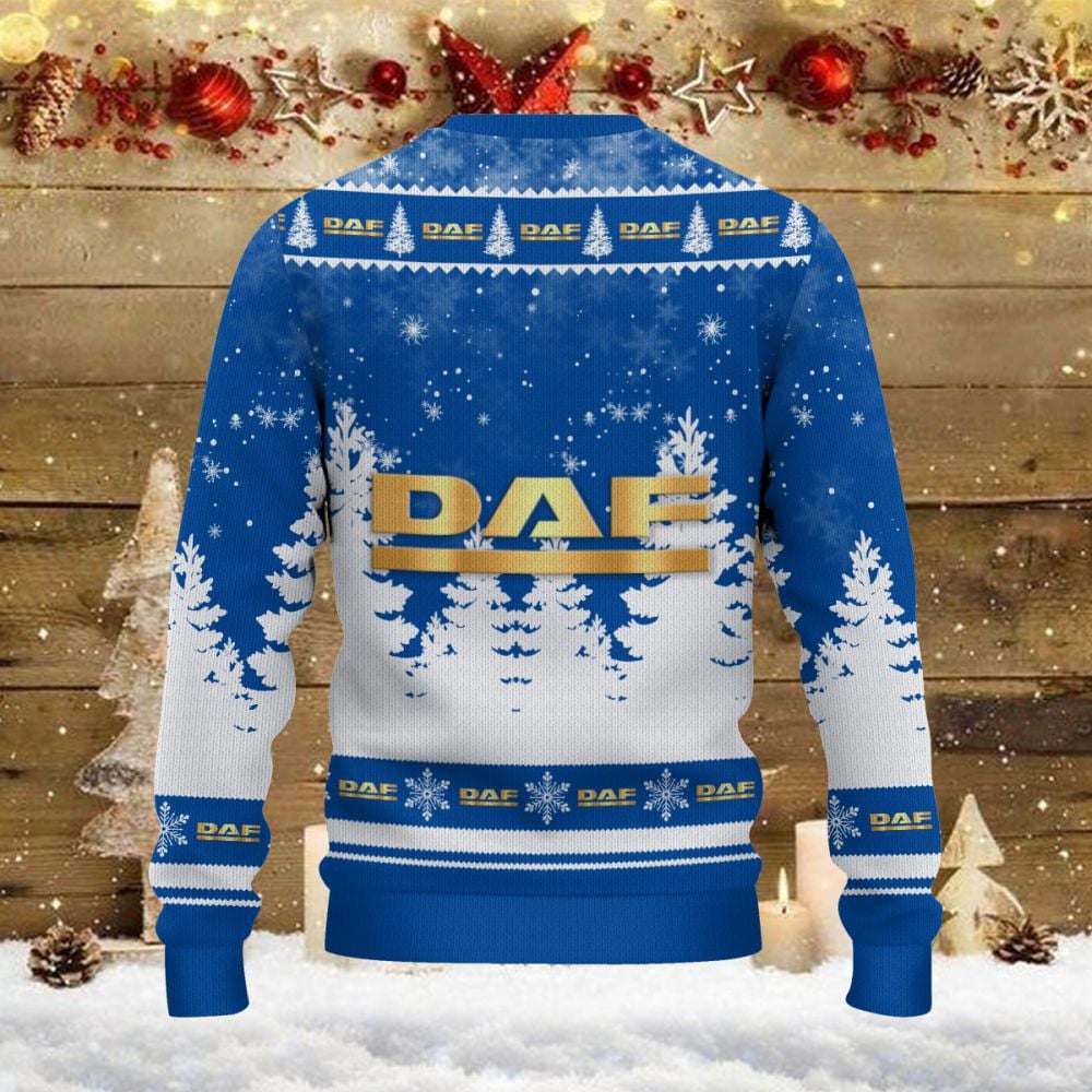 Pull de Noël moche DAF Trucks - Ugly Christmas Sweater – Image 3