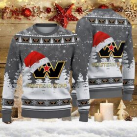 Pull de Noël moche Western Star – Ugly Christmas Sweater