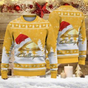 Pull de Noël moche Challenger – Ugly Christmas Sweater