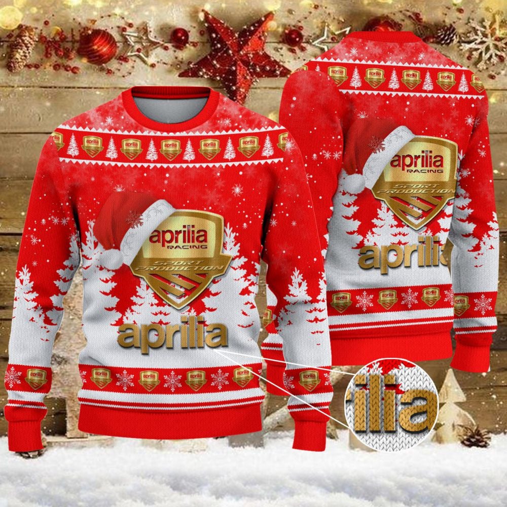 Pull de Noël moche Aprilia - Ugly Christmas Sweater