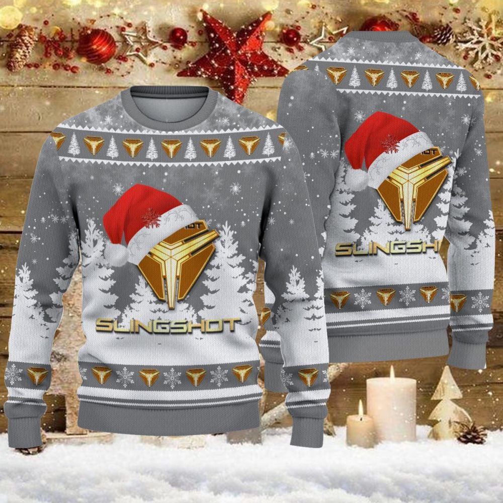 Pull de Noël moche Polaris Slingshot – Ugly Christmas Sweater