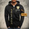 Veste à capuche zippée Peugeot