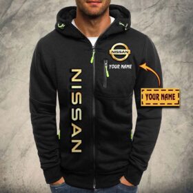 Veste à capuche zippée Nissan