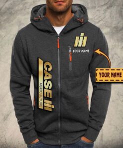 Veste à capuche zippée Case IH