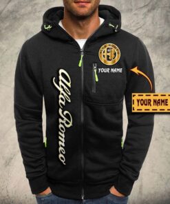Veste à capuche zippée Alfa Romeo