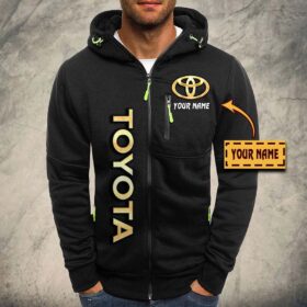 Veste à capuche zippée Toyota