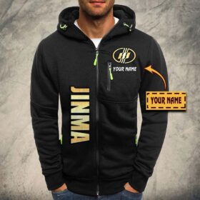 Veste à capuche zippée Jinma