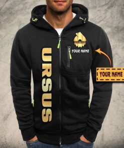 Veste à capuche zippée Ursus