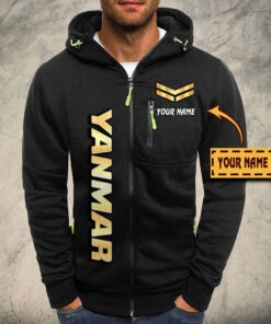 Veste à capuche zippée Yanmar