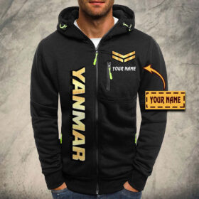 Veste à capuche zippée Yanmar