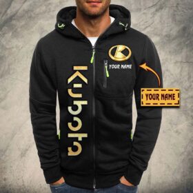 Veste à capuche zippée Kubota