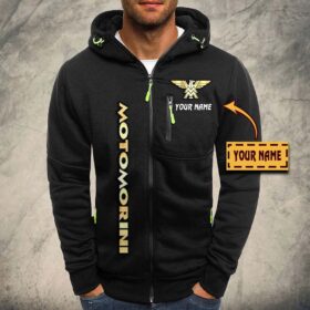 Veste à capuche zippée Moto Morini