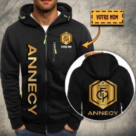 Veste à capuche zippée FC Annecy