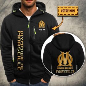 Veste à capuche zippée Olympique de Marseille