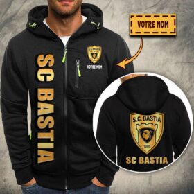 Veste à capuche zippée Sporting Club di Bastia