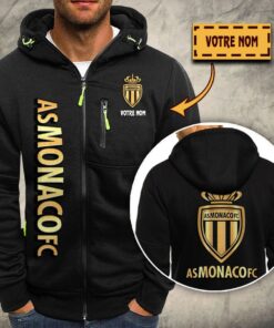 Veste à capuche zippée AS Monaco