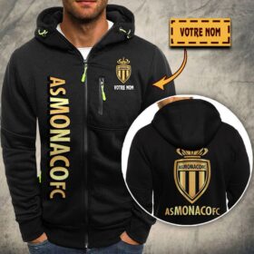 Veste à capuche zippée AS Monaco