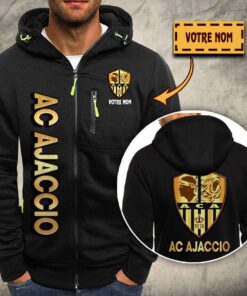 Veste à capuche zippée AC Ajaccio